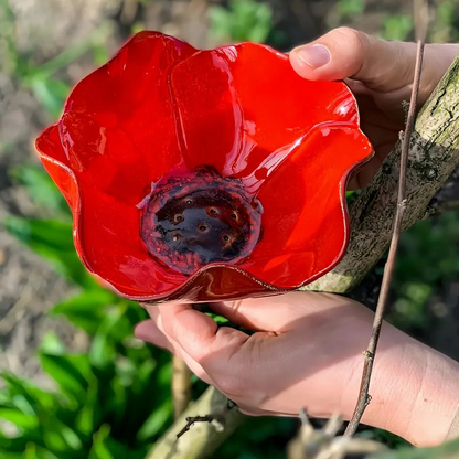 Theramenbae® 🔥🔥HOT SALE 50% OFF🎁 Handmade Metal Flower Garden Stake