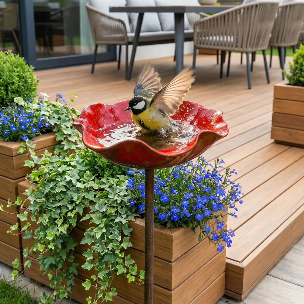 Theramenbae® 🔥🔥HOT SALE 50% OFF🎁 Handmade Metal Flower Garden Stake