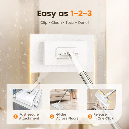 upsell-Hjmeta®🧹Disposable Dust Mop with 5 Reusable Cloths (Copy)