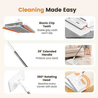 upsell-Hjmeta®🧹Disposable Dust Mop with 5 Reusable Cloths (Copy)