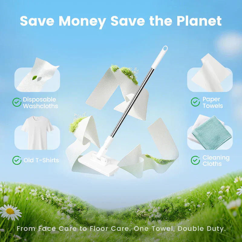 upsell-Hjmeta®🧹Disposable Dust Mop with 5 Reusable Cloths (Copy)